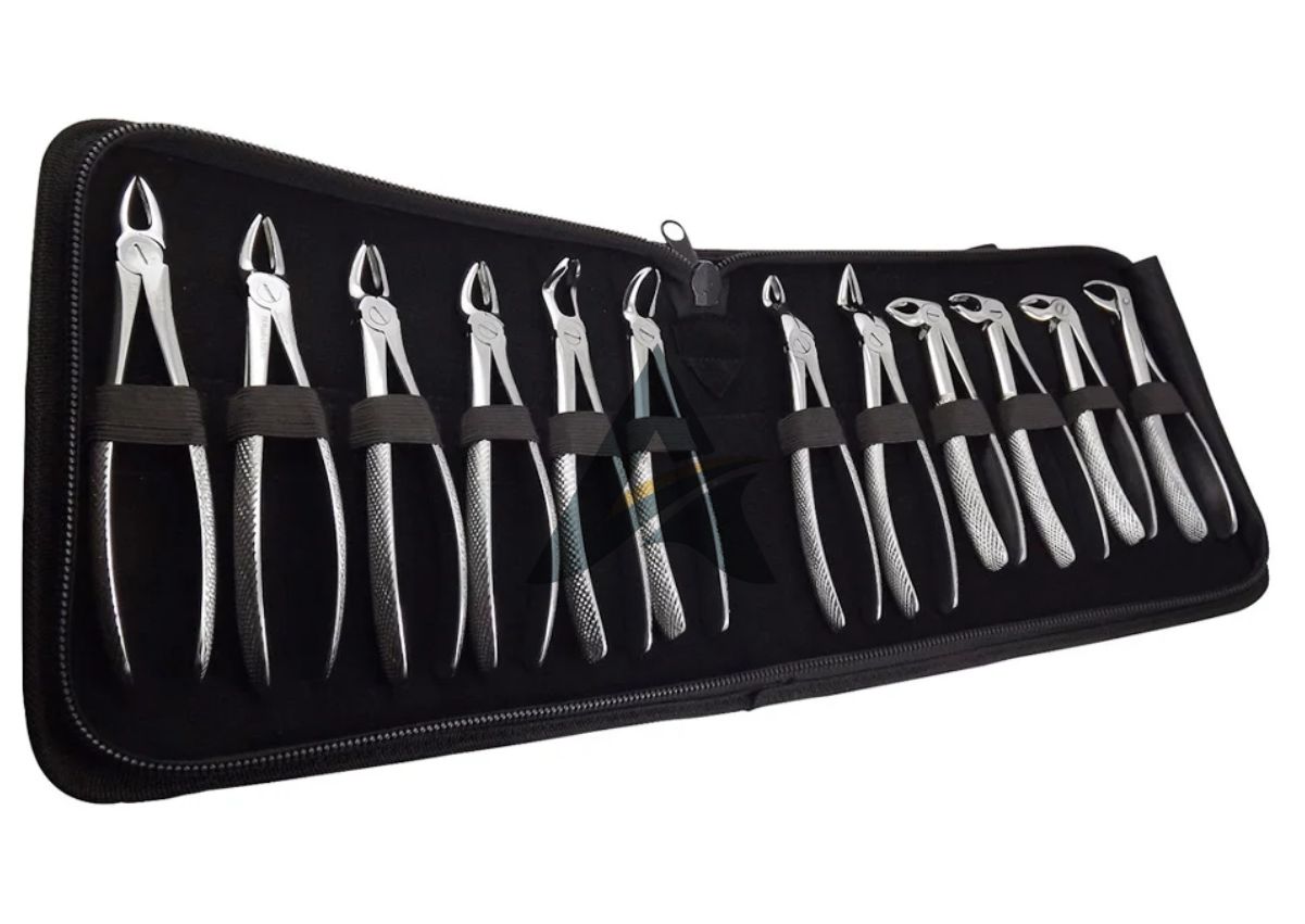 Dental Extracting Forceps Kit